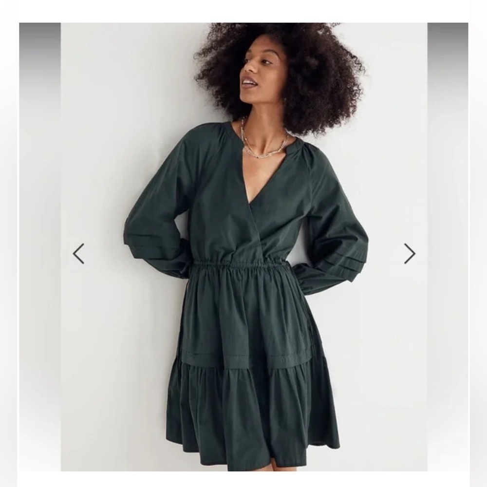 Elegant Dark Green Women's Dress